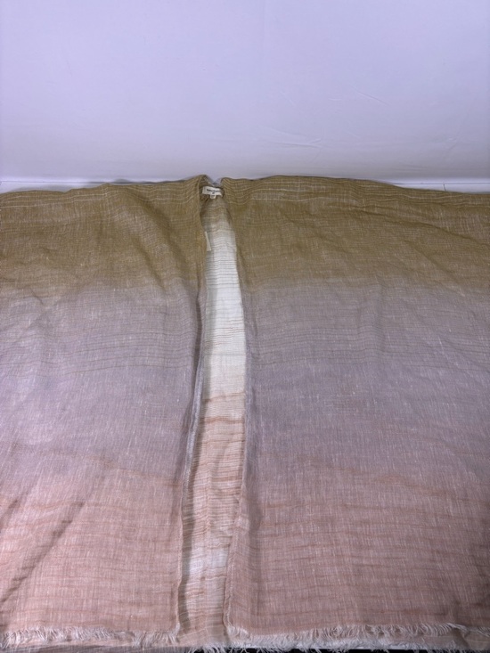 NWT World Market Cost Plus Ombre Open-Front Kimono in Green, Gray & Pink - Picture 3 of 8